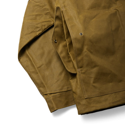 FILSON LINED TIN CLOTH CRUISER JACKET - Dark Tan