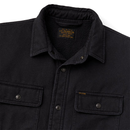 FILSON FLEECE LINED JAC-SHIRT - Dark Navy