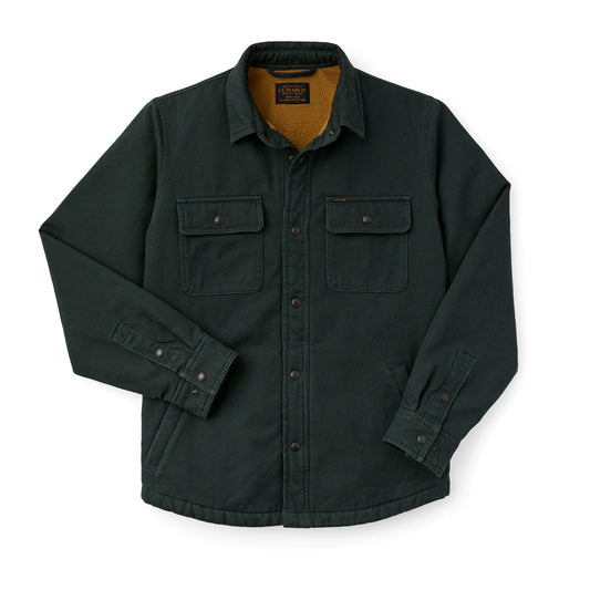 FILSON FLEECE LINED JAC-SHIRT - Dark Spruce