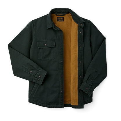 FILSON FLEECE LINED JAC-SHIRT - Dark Spruce