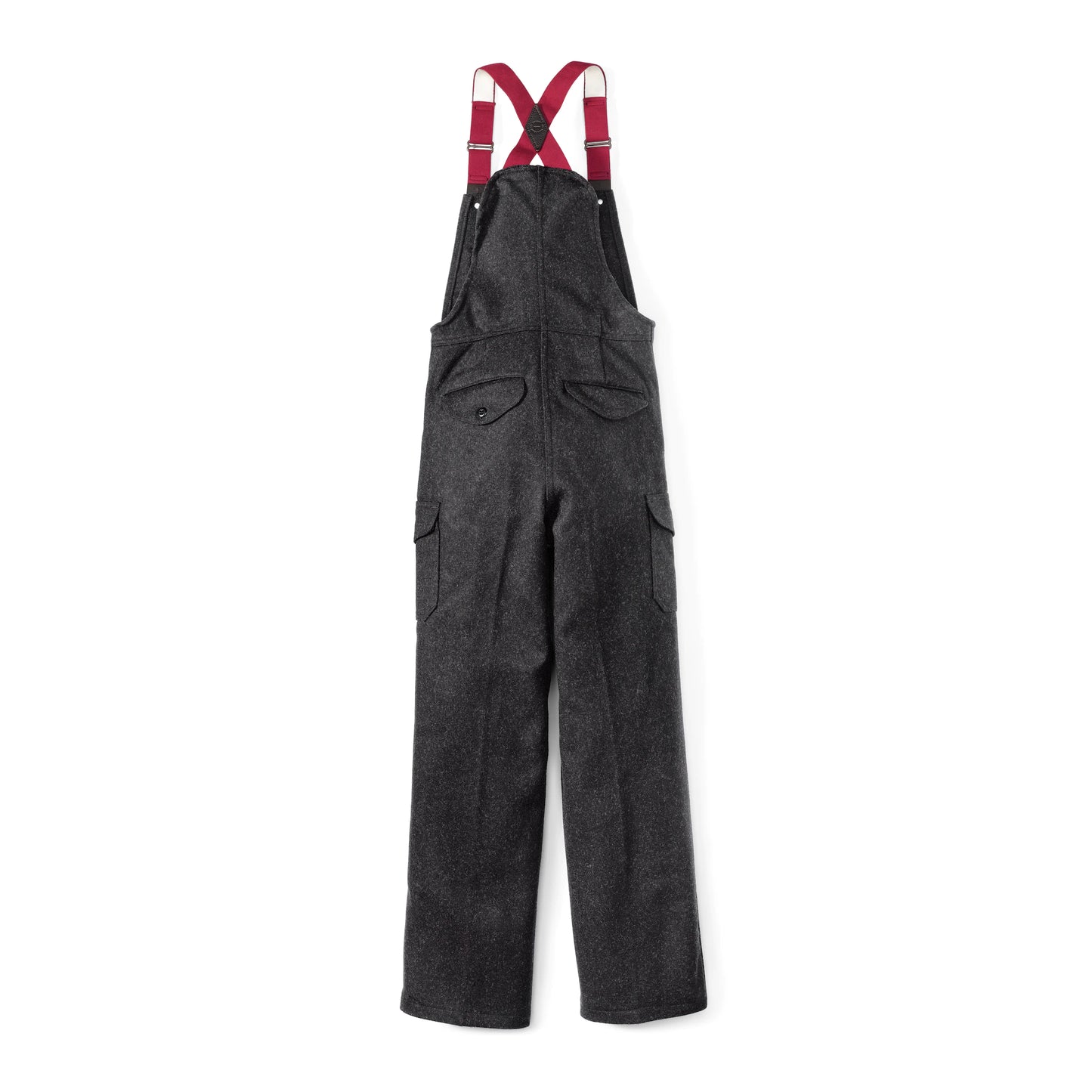 FILSON MACKINAW WOOL BIBS - CHARCOAL