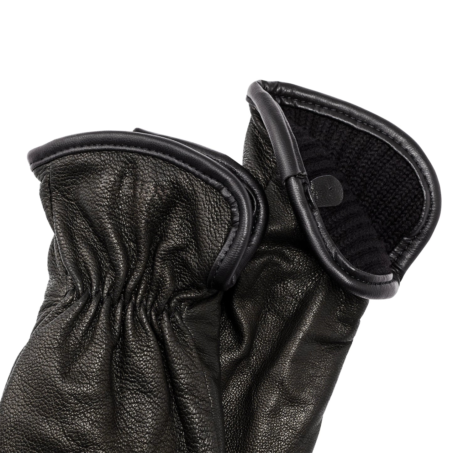 FILSON ORIGINAL LINED GOATSKIN GLOVES - BLACK