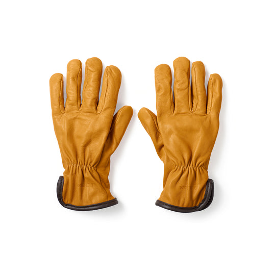 FILSON ORIGINAL LINED GOATSKIN GLOVES - TAN