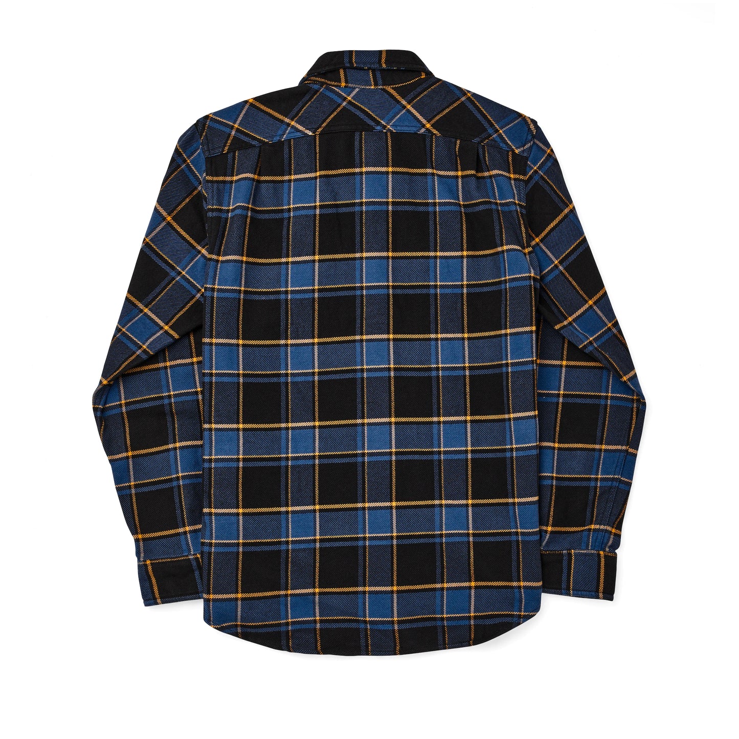 FILSON VINTAGE FLANNEL WORK SHIRT - Cobalt/Black Plaid