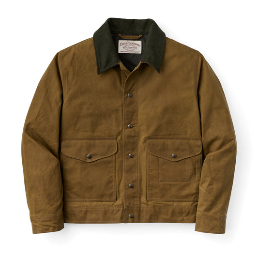 FILSON TIN CLOTH WORK JACKET - DARK TAN