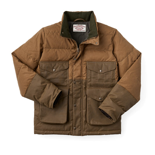 FILSON DOWN CRUISER JACKET - DARK TAN