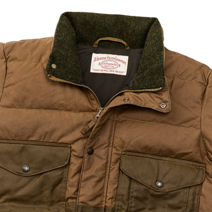 FILSON DOWN CRUISER JACKET - DARK TAN