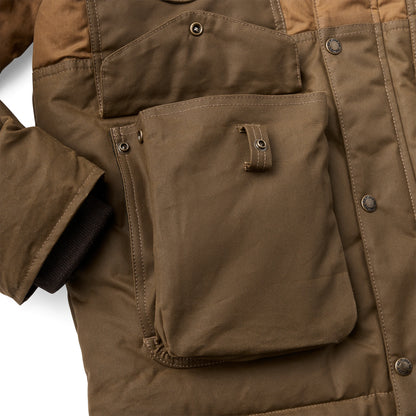 FILSON DOWN CRUISER JACKET - DARK TAN