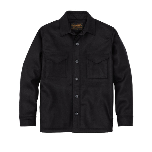 FILSON CASCADE JAC-SHIRT - BLACK