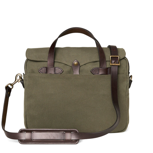 FILSON RUGGED TWILL ORIGINAL BRIEFCASE - OTTER GREEN