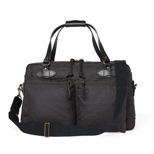 FILSON 48-HOUR TIN CLOTH DUFFLE BAG - CINDER