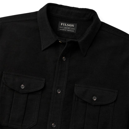 FILSON MOLESKIN SEATTLE SHIRT - COAL