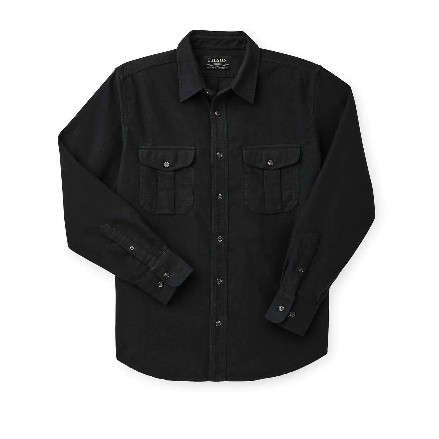 FILSON MOLESKIN SEATTLE SHIRT - DARK NAVY