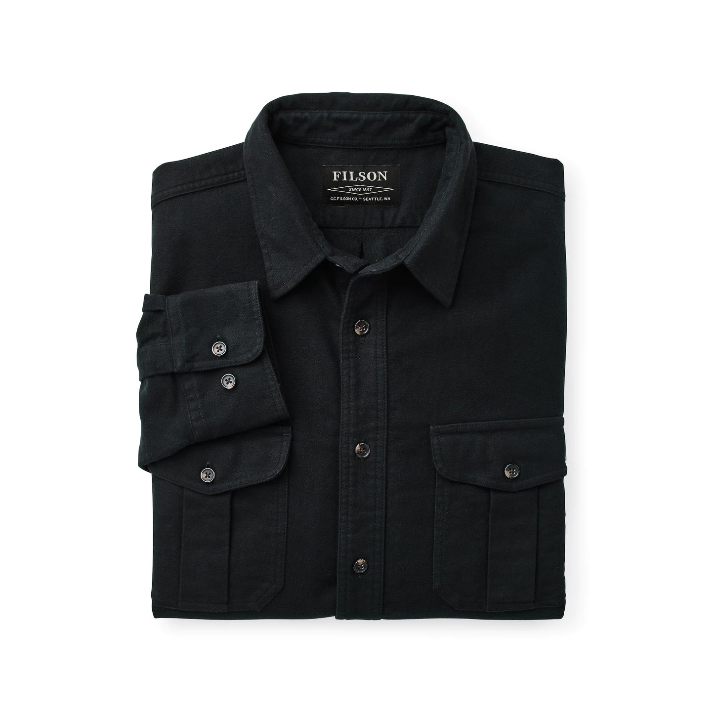 FILSON MOLESKIN SEATTLE SHIRT - DARK NAVY