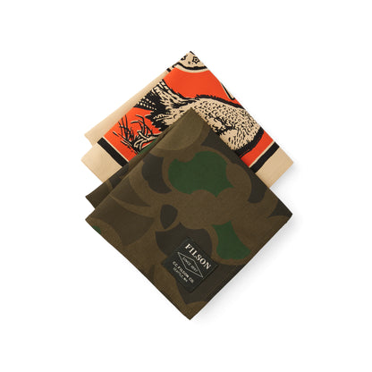 FILSON SPORTSMAN BANDANA 2-PACK - CAMO BANDANA