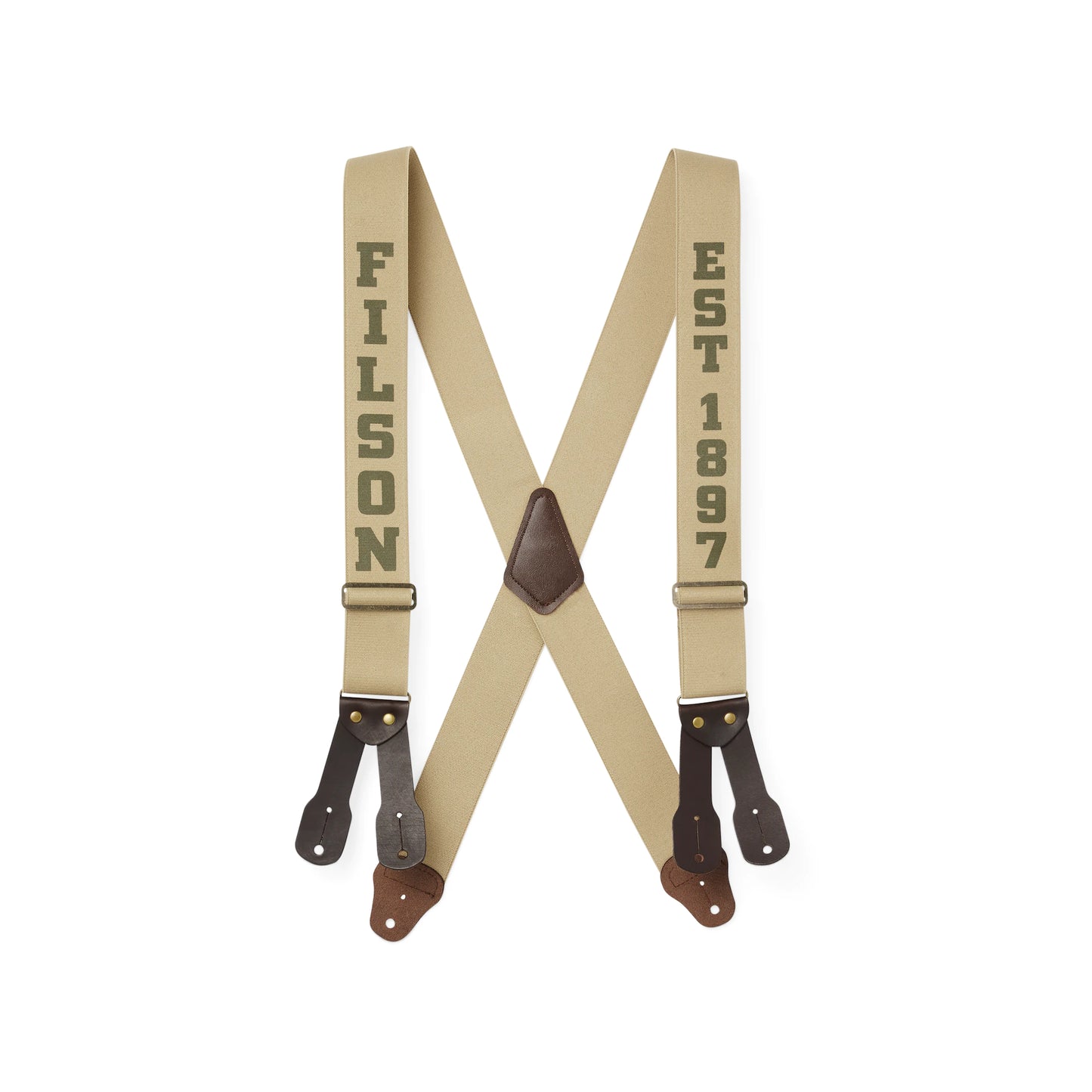 FILSON LOGGER SUSPENDERS - SAND