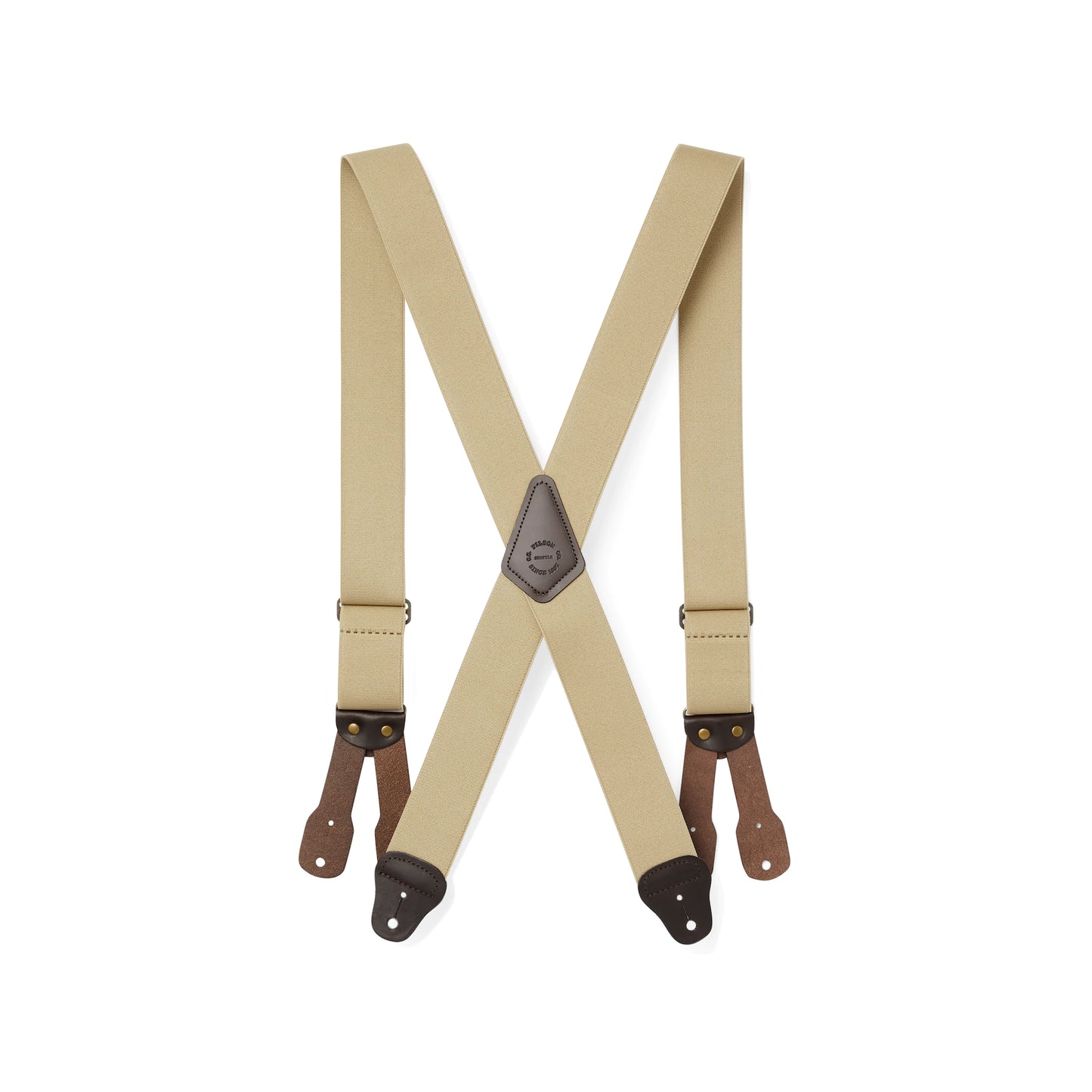 FILSON LOGGER SUSPENDERS - SAND