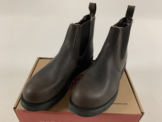 RED WING CLASSIC CHELSEA 3191 EBONY HARNESS LEATHER