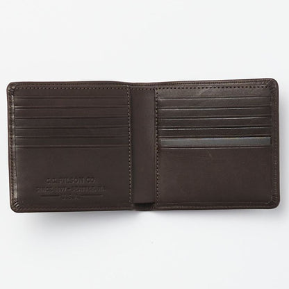 FILSON WAXED RUGGED TWILL PACKER WALLET - DARK WAX SHRUB CAMO